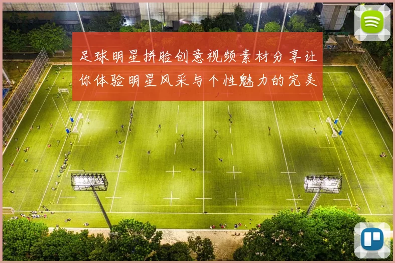 足球明星拼脸创意视频素材分享让你体验明星风采与个性魅力的完美结合