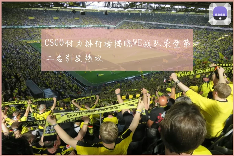 CSGO耐力排行榜揭晓WE战队荣登第二名引发热议